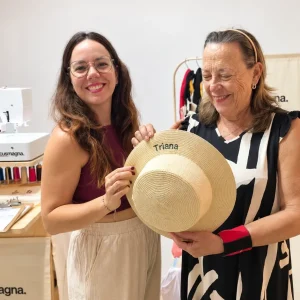 sombrero bordado en vivo evento acusmagna.